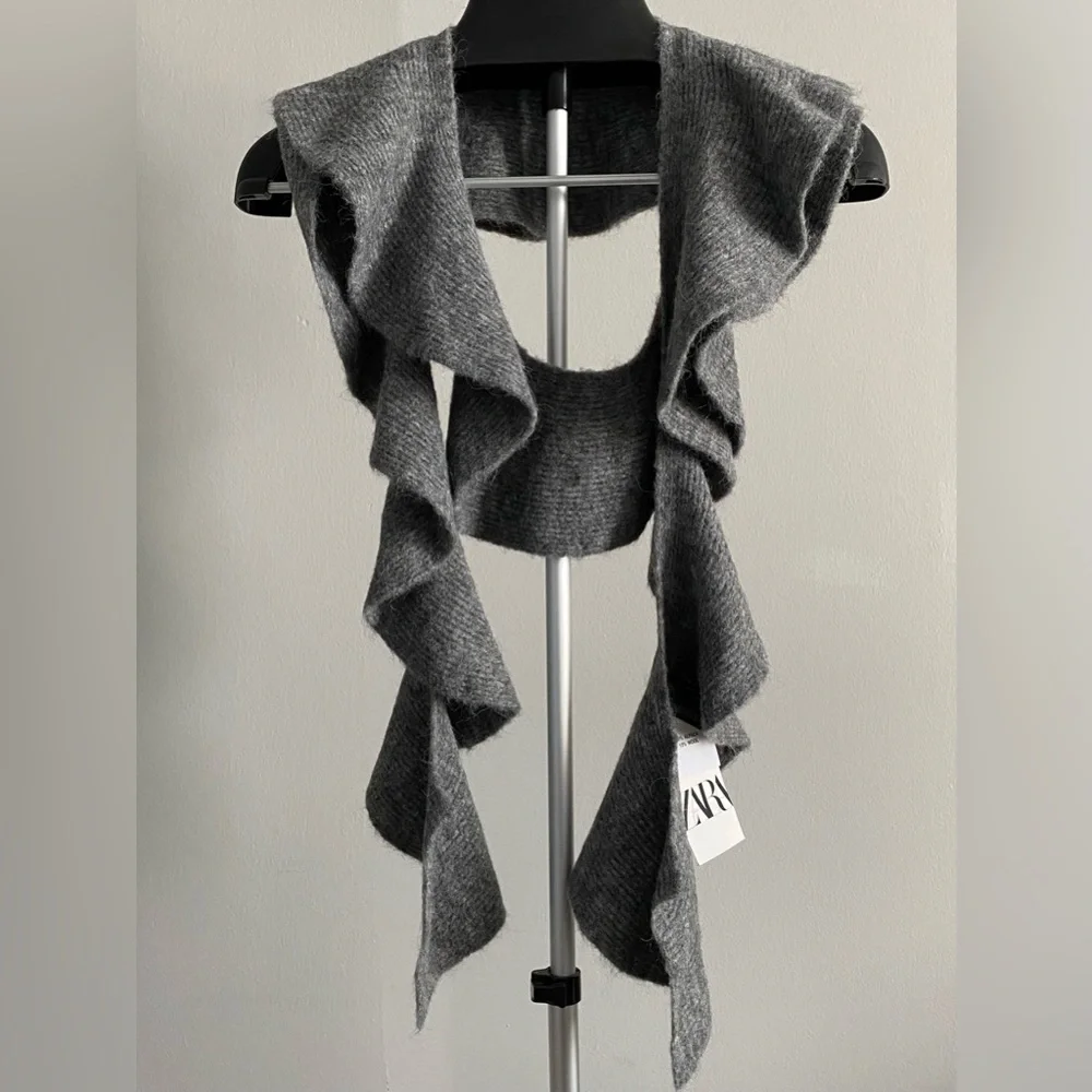 Zara Wool & Alpaca Blend scarf